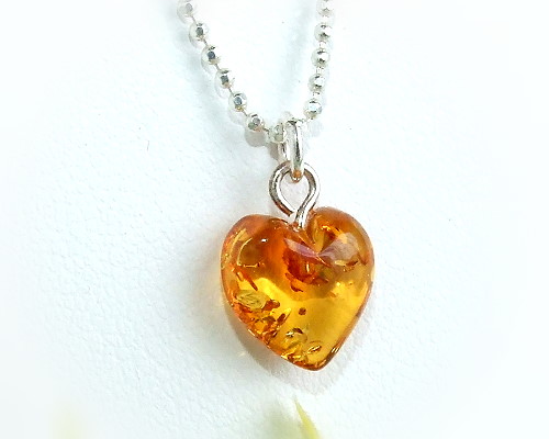 Bernsteinschmuck - Bernstein-Anh�nger  Silber 925 (BA82)