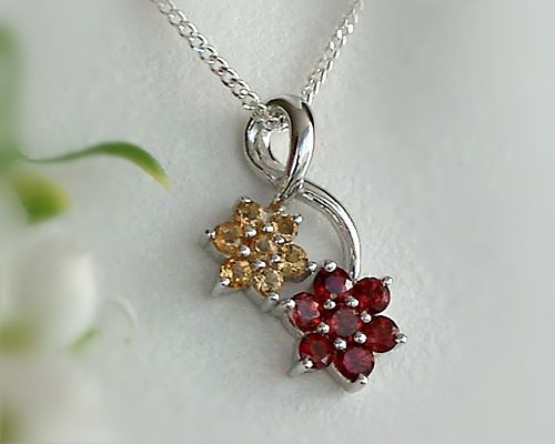 Silberschmuck - Multicolor-Anhänger Silber-925 (ES13) Silberschmuck - Multicolor-Anhänger Silber-925 (ES13)