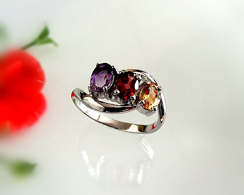 Silberschmuck - Damenring Silber-925 (ES49)