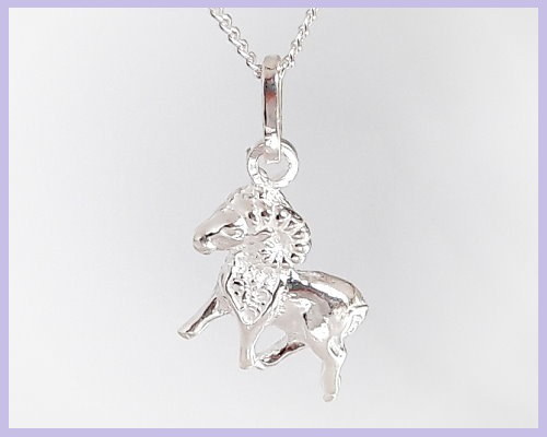 Silberschmuck - Sternzeichen - Widder (HB)