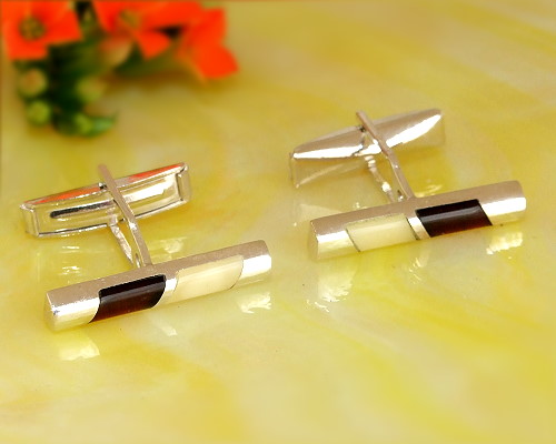Herrenschmuck - Manschettenkn�pfe  Silber-925  (HK12)