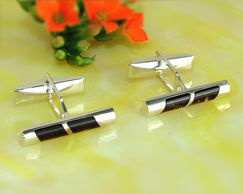 Herrenschmuck - Manschettenkn�pfe  Silber-925  (HK13)