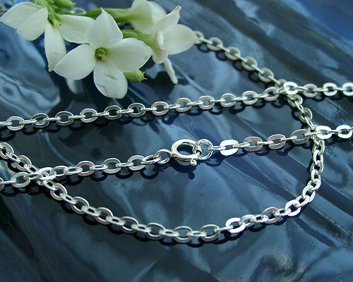 Silberschmuck - Ankerkette 45 cm Silber-925 (KA26)