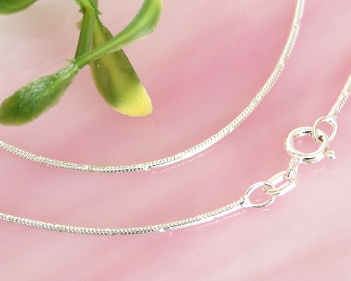 Silberschmuck - Schlangenkette 45cm Silber 925 (KB53)
