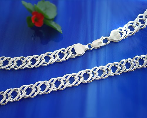 Herrenschmuck - Doppelpanzerkette  (KK12)