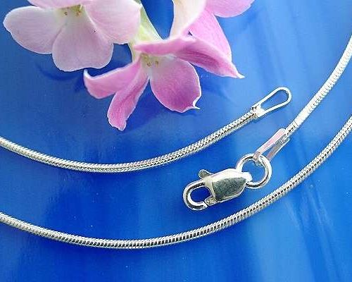 Silberschmuck - Schlangenkette 42cm Silber-925 (LB)