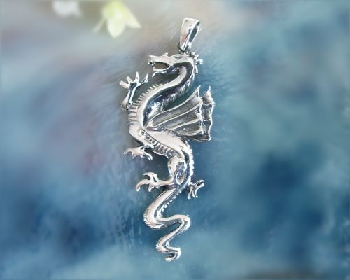 Drachen / Mystik - Anhänger Drache Silber-925 (SH10) Drachen / Mystik - Anhänger Drache Silber-925 (SH10)