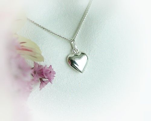+Silberschmuck - Herzanhänger Silber-925 (SH25) +Silberschmuck - Herzanhänger Silber-925 (SH25)