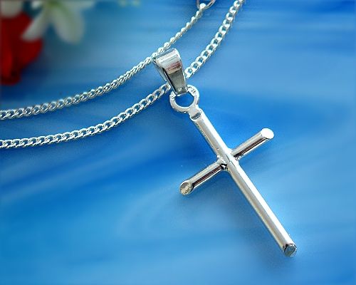 Silberschmuck - Anh�nger Kreuz Silber-925  (SH33)