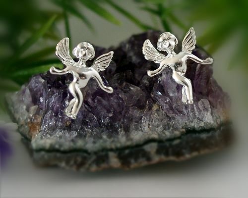 +Silberschmuck - Ohrstecker Silber-925 (SO28)