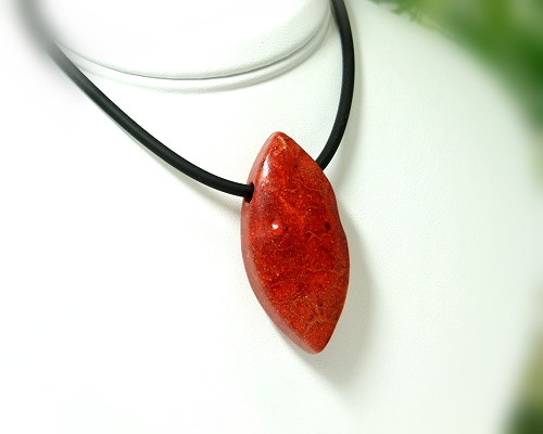 Silberschmuck - Collier m. Schaumkoralle (SP53)_ Silberschmuck - Collier m. Schaumkoralle (SP53)_