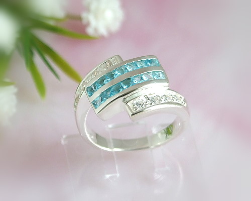 Silberschmuck - Damenring 17mm Silber-925  (SS70)_