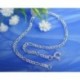 Armband Figaro Silber 925 17 - 21 cm SA31