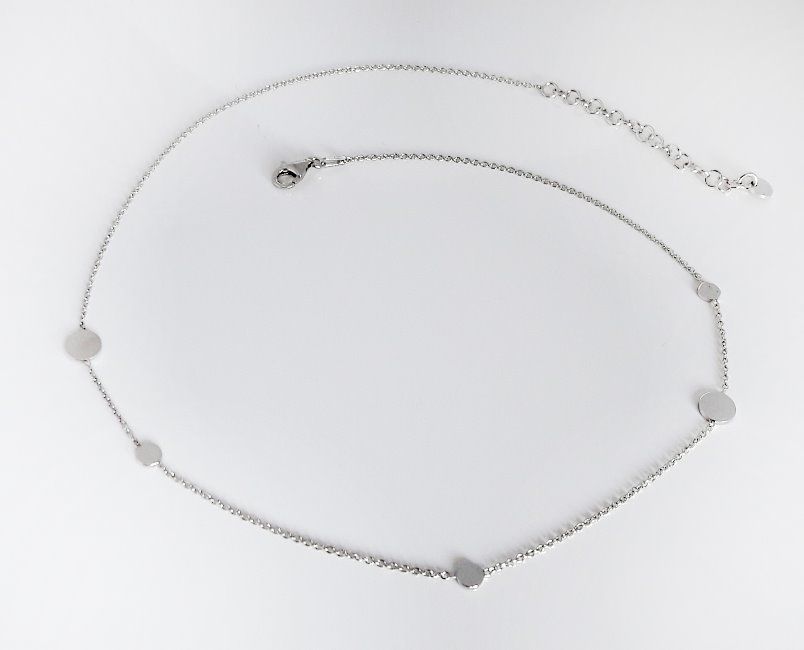 Plättchen Halskette Silber 925 | Plättchen Kette | echt-silber