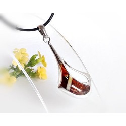 Bernsteinschmuck - Anhänger   Silber-925 BA210