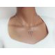 Silber Collier 42 cm Silber 925 Halskette SD24
