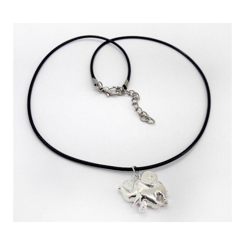 Elefant Anhänger Silber 925 | Halskette Elefant | echt-silber | Kettenanhänger
