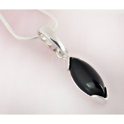 Onyx Anhänger Silber 925 se142-1