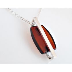 Bernstein Anhänger Silber 925 Bernsteinschmuck ba580