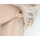 Muschel Ohrhänger Silber 925 Silberschmuck sm120
