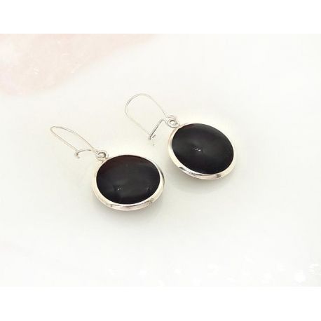Onyx Ohrhänger Silber 925 Silberschmuck se166