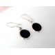 Onyx Ohrhänger Silber 925 Silberschmuck se168