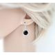 Onyx Ohrhänger Silber 925 Silberschmuck se168