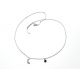 Collier Silber 925 mit Zirkonia Mond und Stern SD207