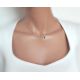 Collier Silber 925 mit Zirkonia Mond und Stern SD207