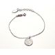 Armband Baby Füße Silber 925 sg196