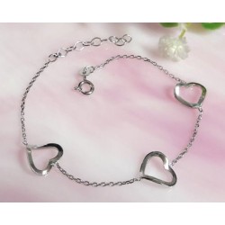 Herz Armband Silber-925  (SG99)