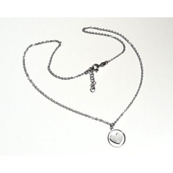 Silberschmuck - Damen Herz Collier Silber-925 (SD102)