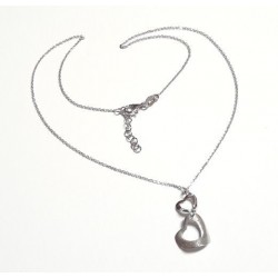Silberkette Damen Herz Collier Silber-925 SD101