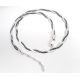 Kette Silber 925 Damen Collier geflochten 45 cm sd211