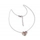 Silberschmuck - Damen Herz Collier Silber-925 SD103