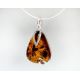 Bernstein Anhänger Silber 925 Bernsteinschmuck ba609