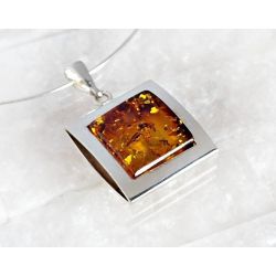 Bernstein Anhänger Silber 925 Bernsteinschmuck ba613