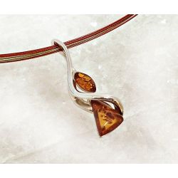 Bernstein Collier  Silber 925 45 cm Bernsteinschmuck cr43