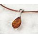 Bernstein Collier Silber 925 45 cm Bernsteinschmuck cr70