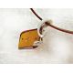 Bernstein Collier Silber 925 45 cm Bernsteinschmuck cr58
