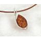 Bernstein Collier Silber 925 45 cm Bernsteinschmuck cr73