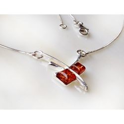 Bernsteinkette  Bernstein Collier dc248
