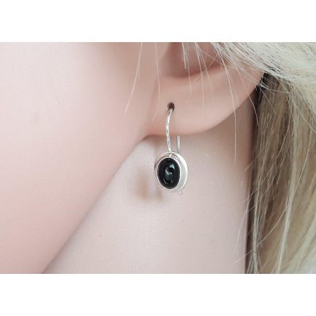 Onyx Ohrhänger Silber 925 se145