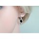 Ohrstecker mit Onyx Silber 925 se149