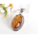 Bernsteinschmuck - Anhänger Bernstein  Silber-925 BA245