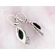 Onyx Ohrhänger Silber 925 Silberschmuck se172