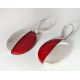 Ohrhänger Silber 925 Koralle Silberschmuck kl292