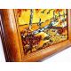 Bernsteinbild Landschaft Bild Geschenkartikel bm101