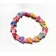 Kinderschmuck Gummizug  Armband Schmetterling Blume ak18