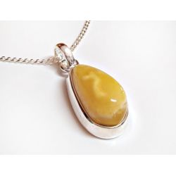 Bernstein Anhänger Silber 925 Bernsteinschmuck ba637